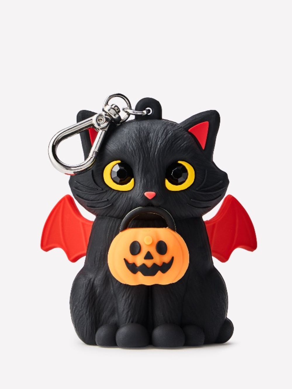 🎃Bath & Body Works spooky kitty PocketBac holder light up pumpkin NWT